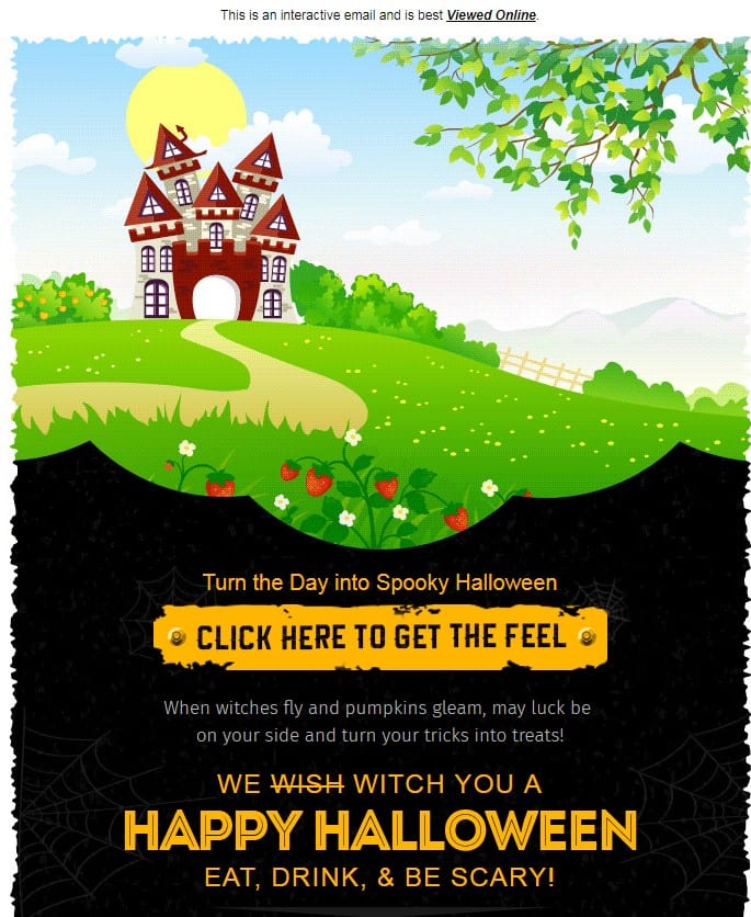 Halloween Email Design by EMAILMONKS
