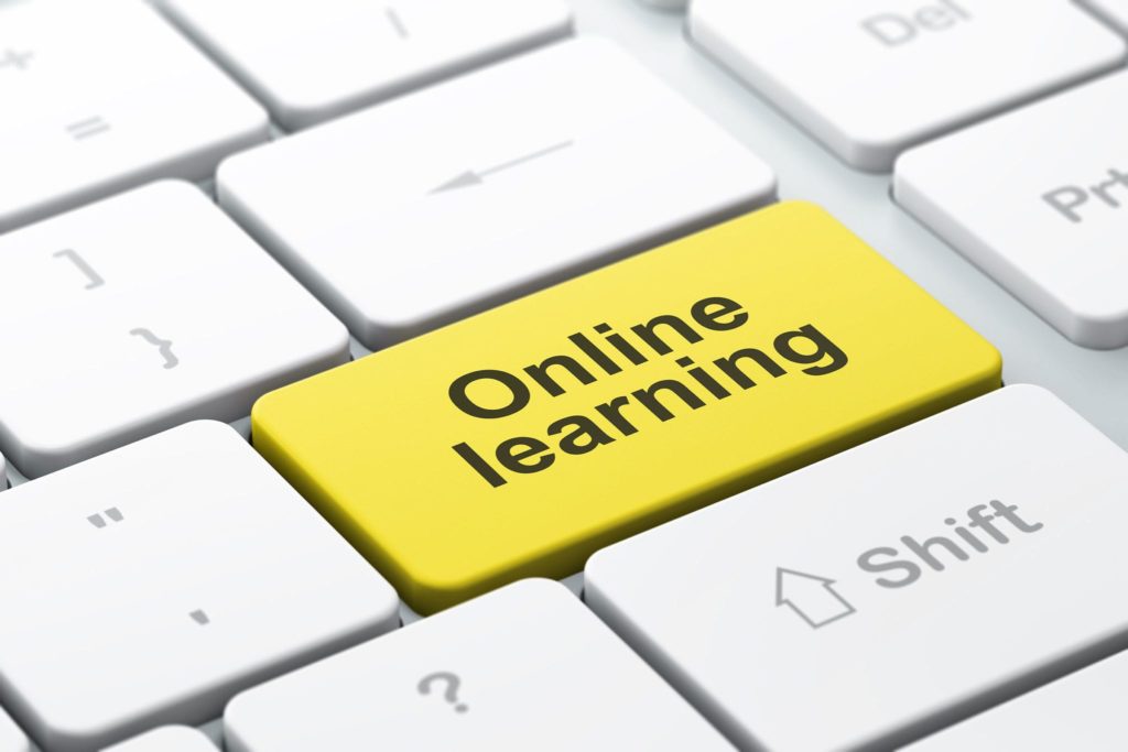 Students Taking Online Courses