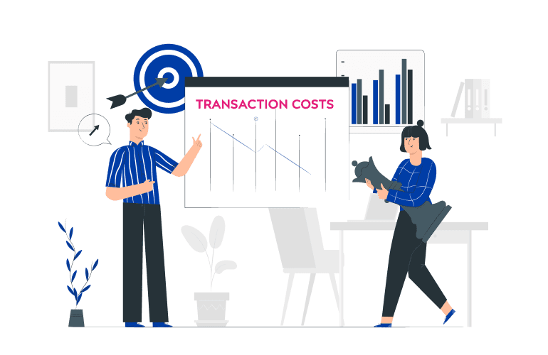 Digitalization brings lower transaction costs