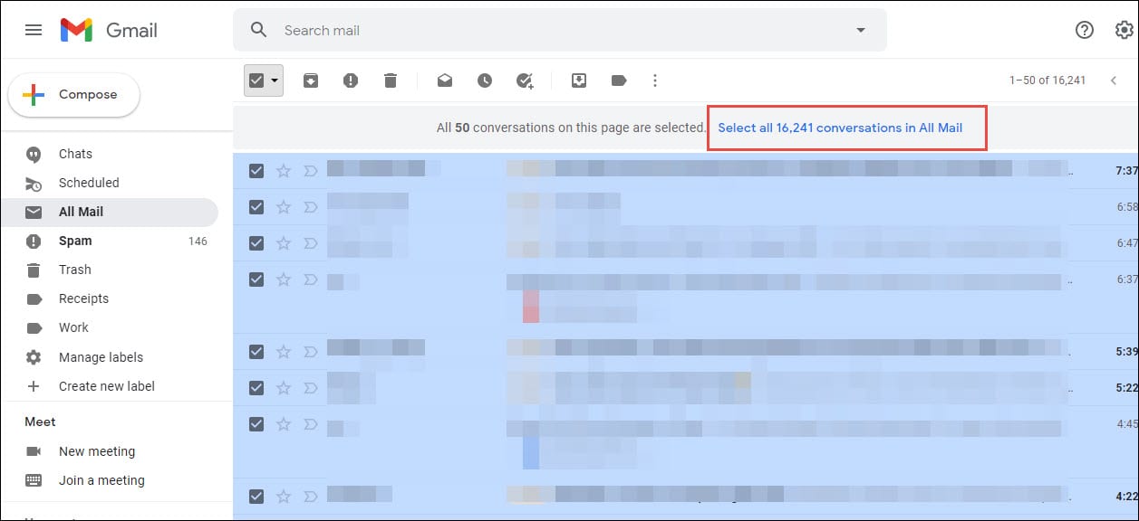 How to Delete Bulk Emails From Gmail Account Free Up Storage Space