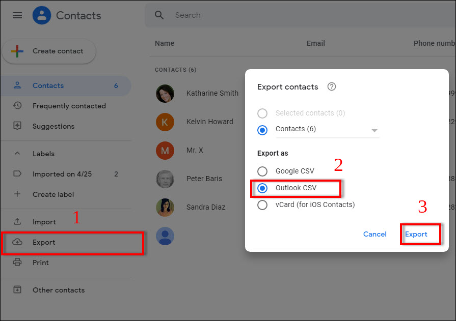 how to sync google contacts with outlook for mac