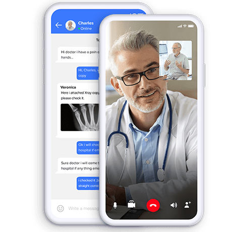 in-app communication for healthcare