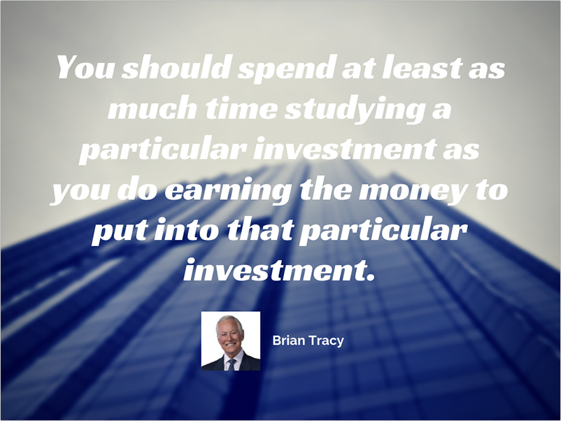 Brian Tracy investment advice
