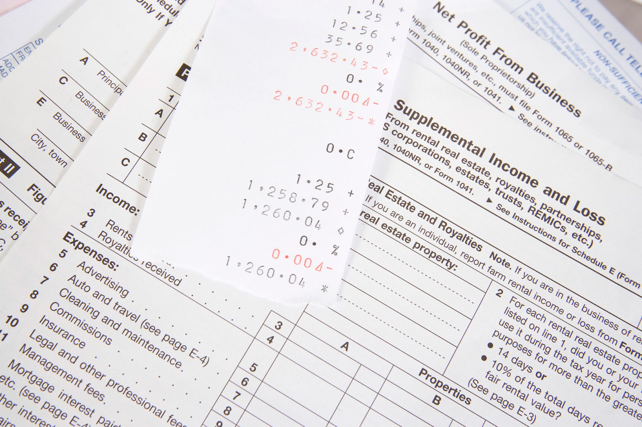 Business Owner Tax Return