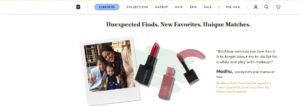Lead genration strategy by eCommerce brand BirchBox