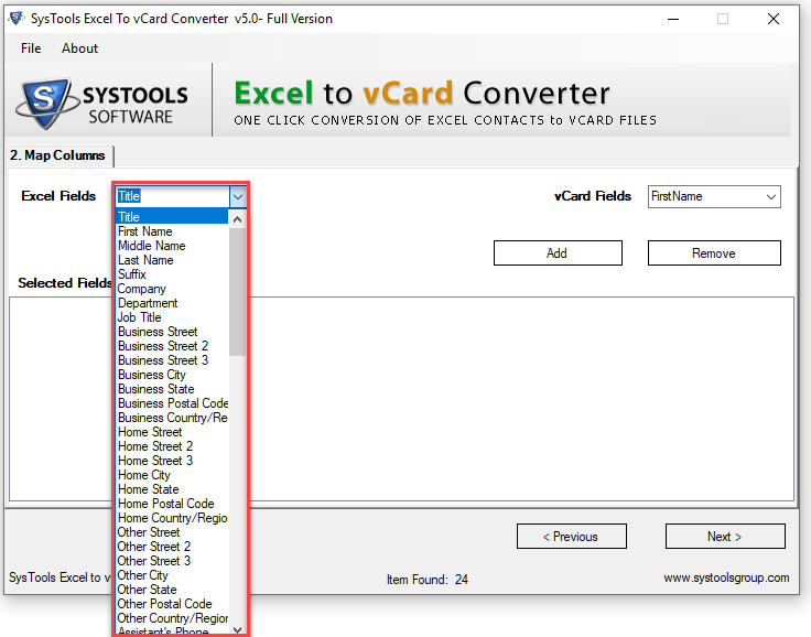 Outlook Contact Group from Excel