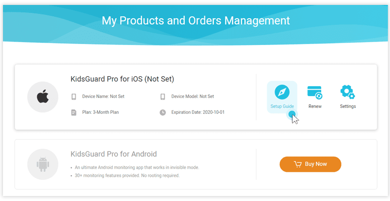 KidsGuard Pro products