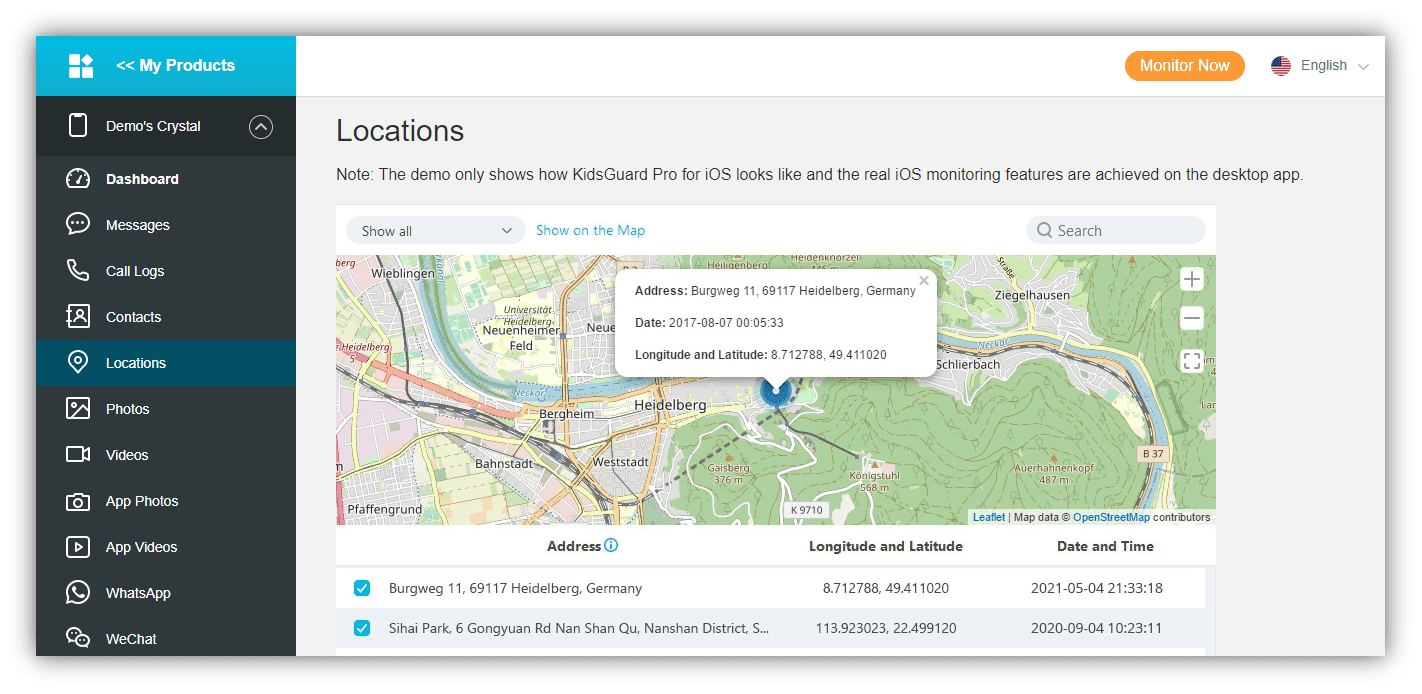 KidsGuard Pro tracker