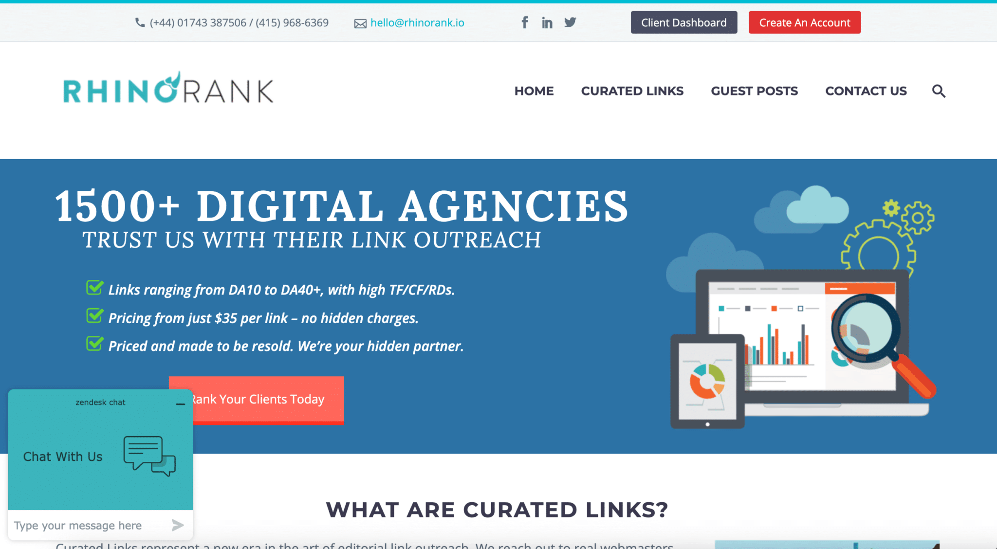 Use Rhino Rank's services to add curated guest posts with linkable keywords.