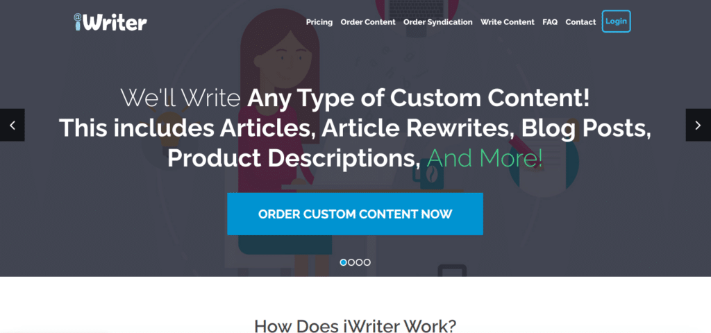 iWriter Content Writing