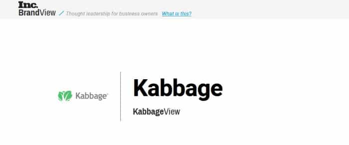 Kabbage Homepage