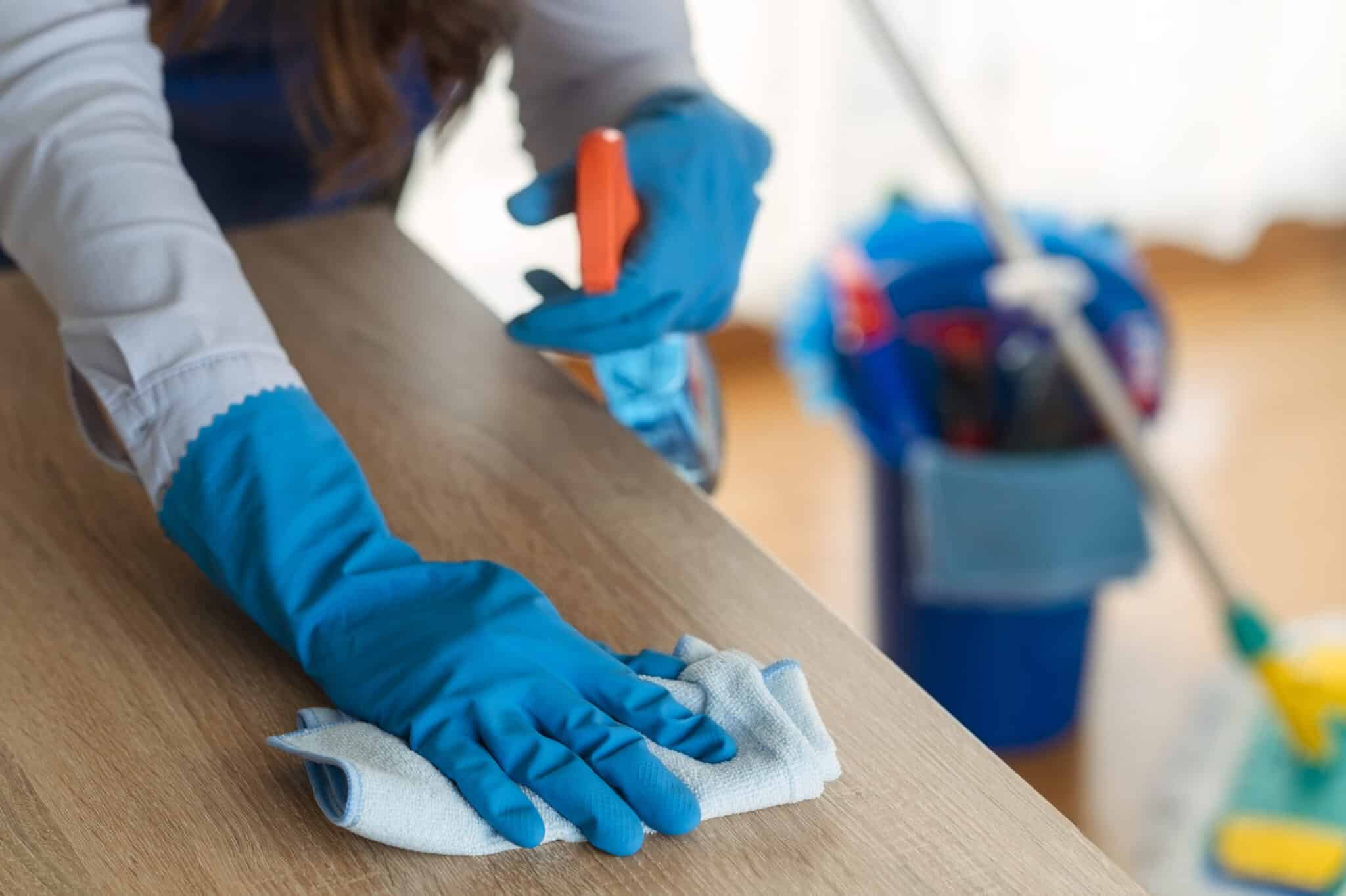 what’s included in janitorial services - Sanitizing