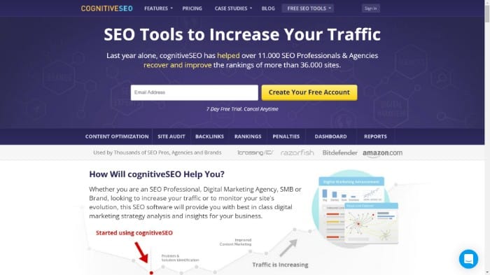 CognitiveSEO - Link Building Tools