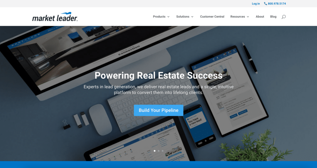 Market Leader; the best CRM for real estate.