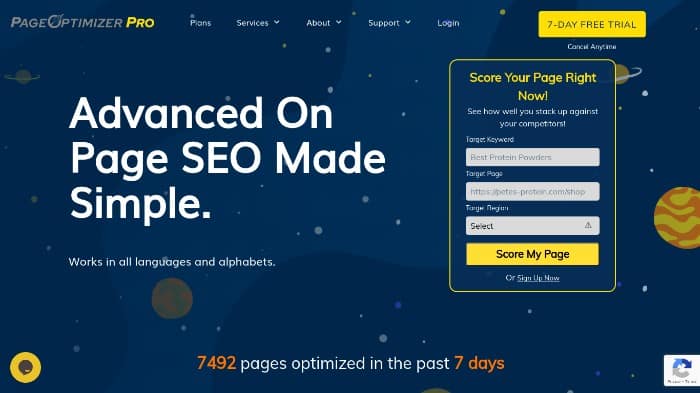Page Optimizer Pro - Homepage