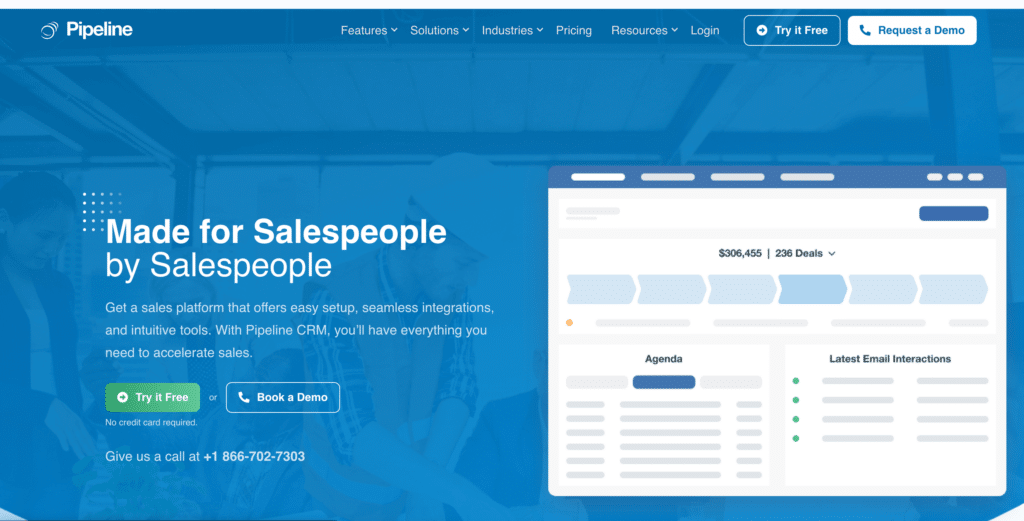 Pipeline- Best crm for startups