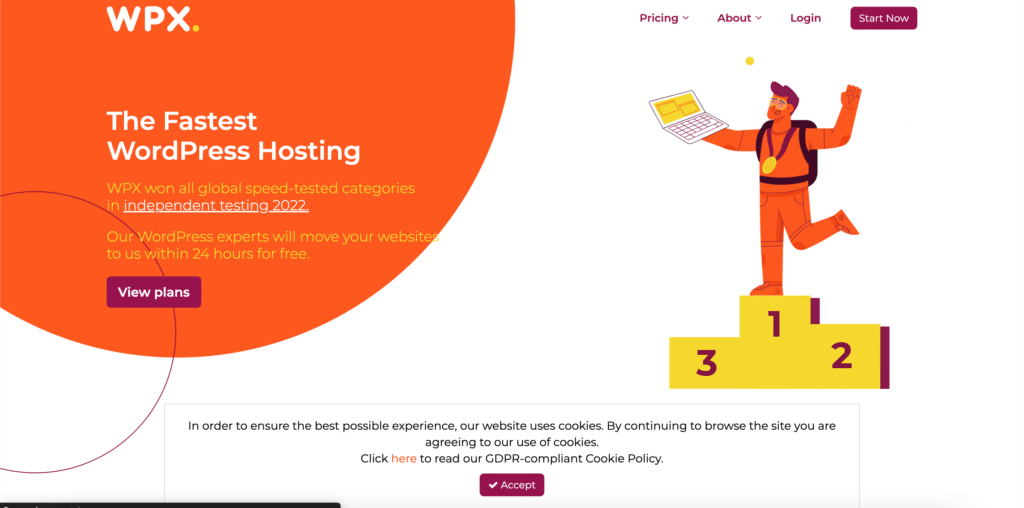 WPX fastest web hosting