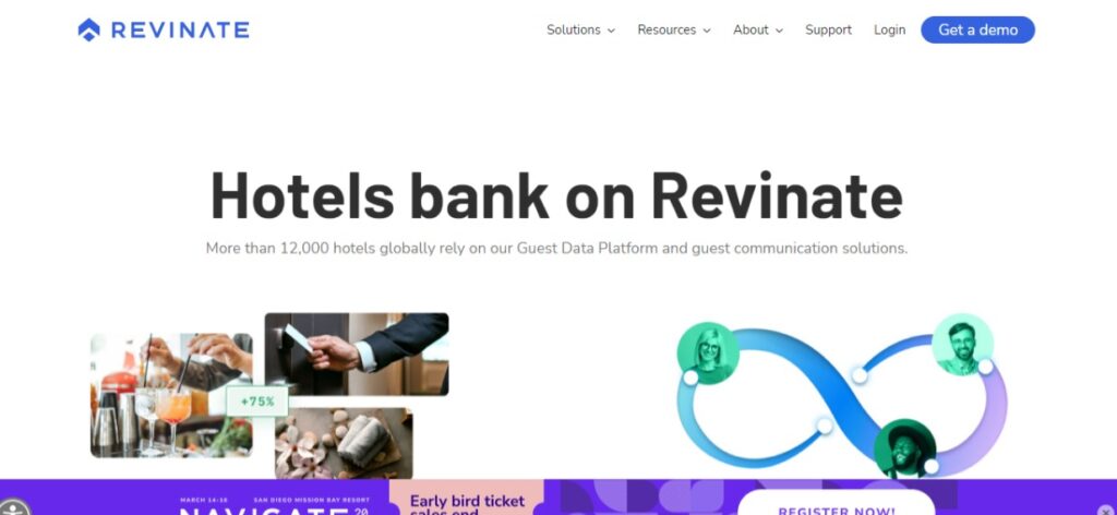 Revinate- Best CRM software for hotels
