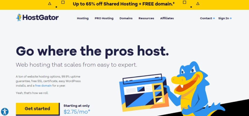 Hostgator-Best hosting for eCommerce