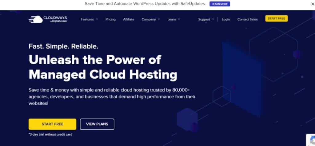 Cloudways-Best cheap web hosting