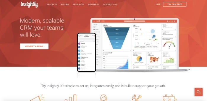 Insightly-Best law firm crm