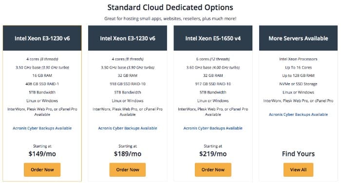 Liquid Web Hosting Review, Cloud Hosting Pricing
