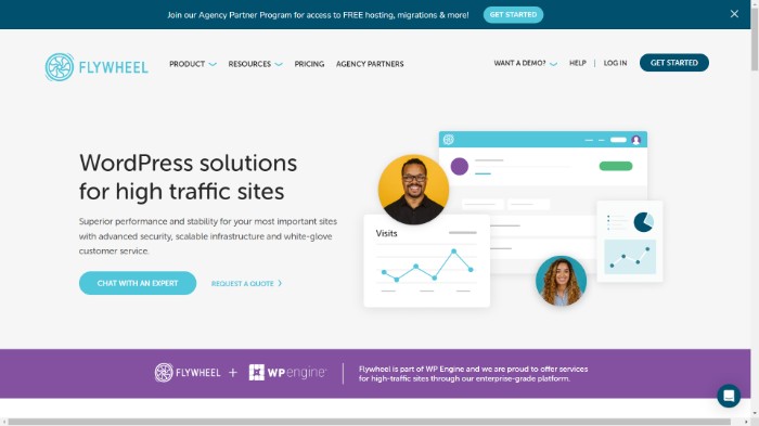 Flywheel Review - High Traffic Site Hosting