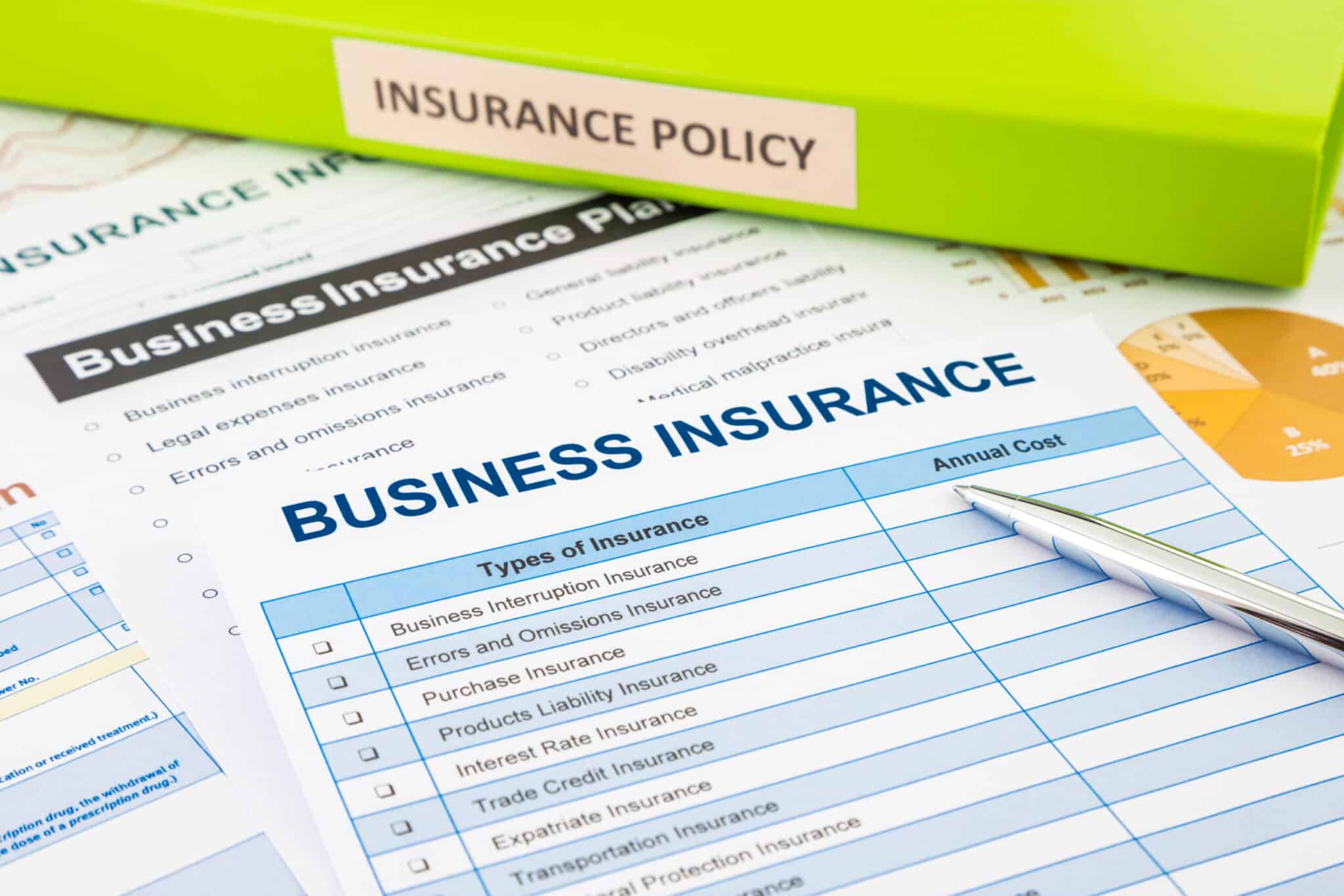 Why Do I Need Business Insurance, Types of Business Insurance