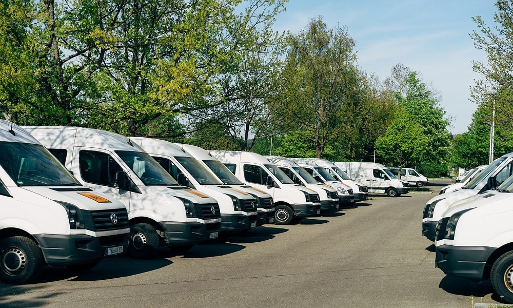 fleet of vehicles